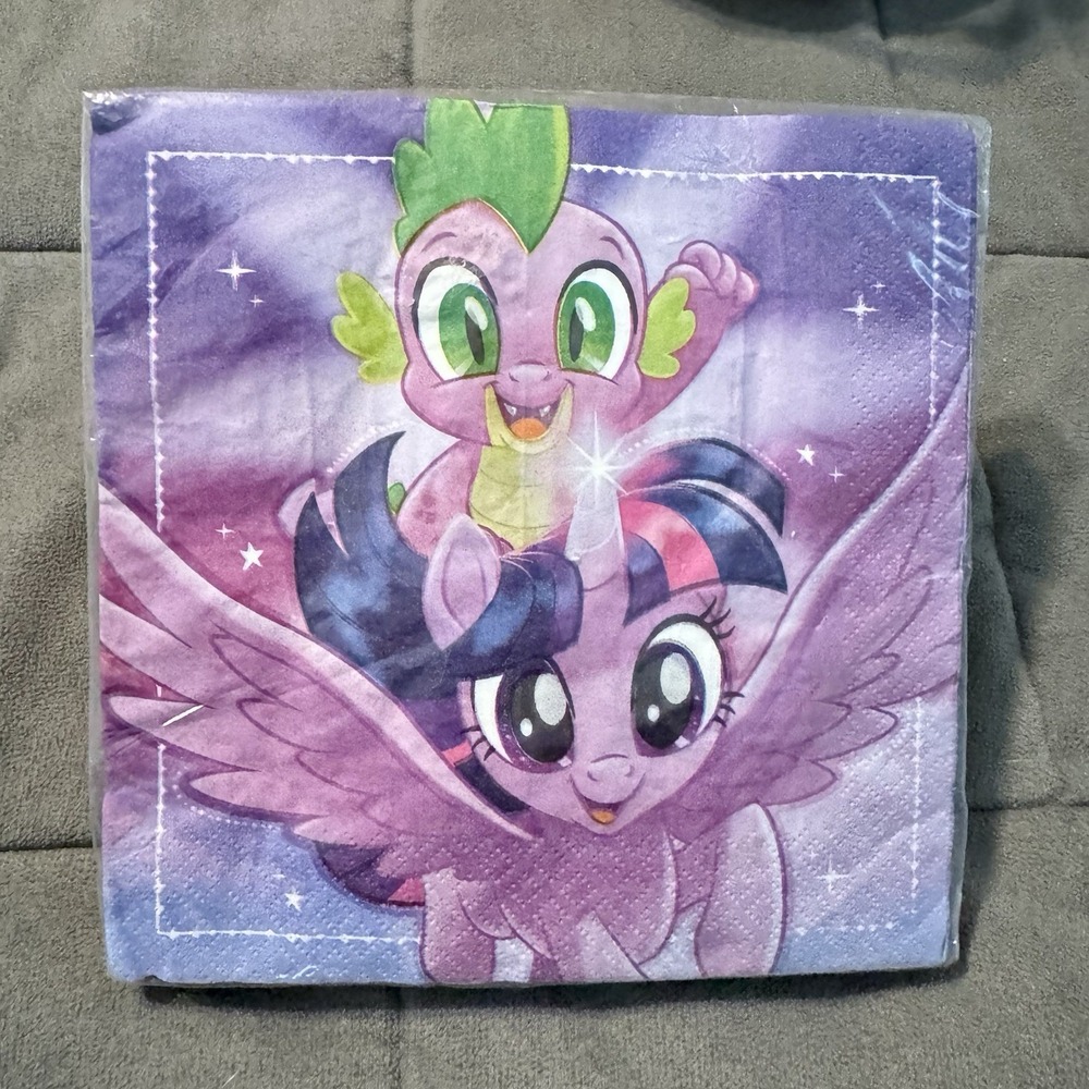 My Little Pony Party Supplies Napkins Friendship Adventures Twilight & Spike